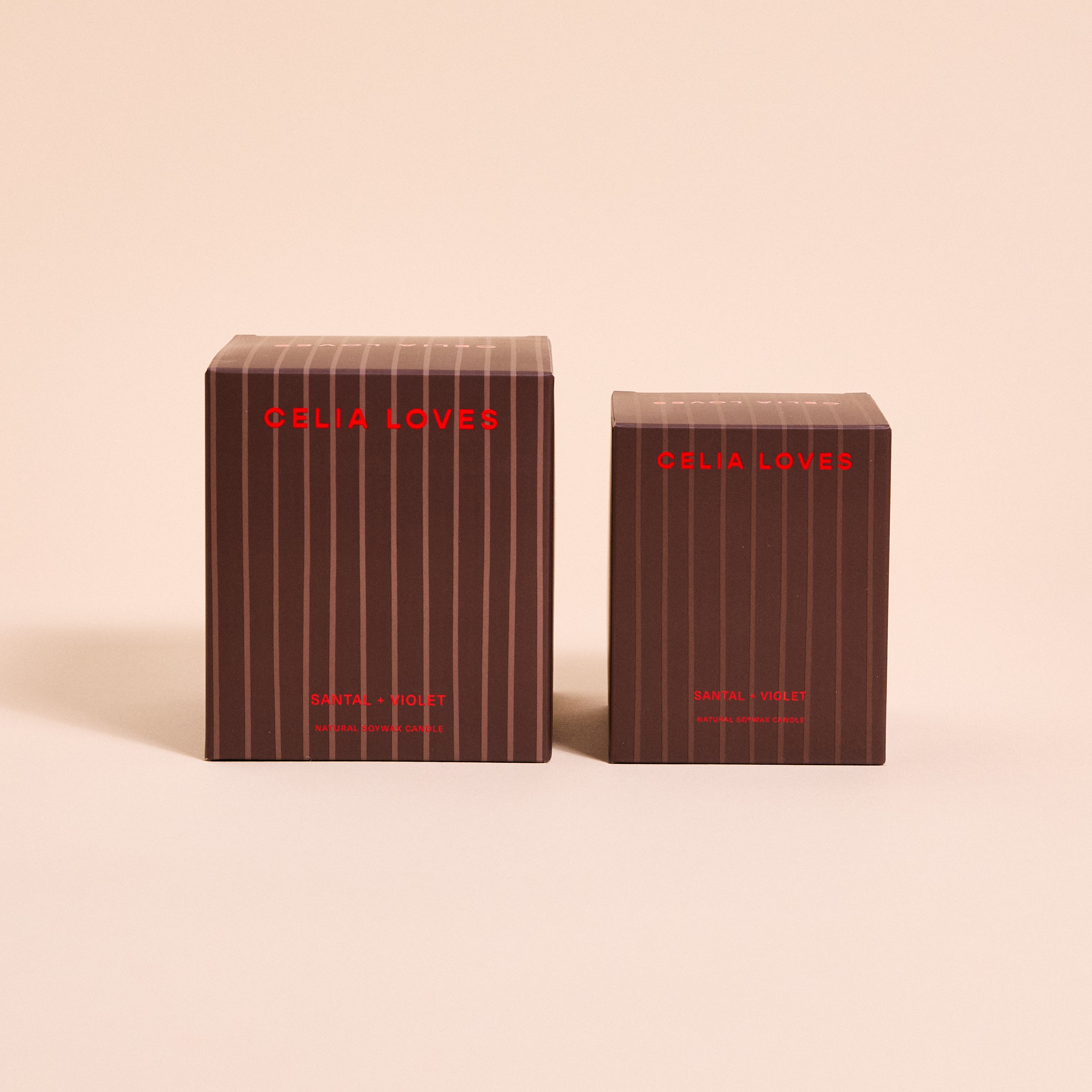 Celia Loves - Santal + Violet Candles