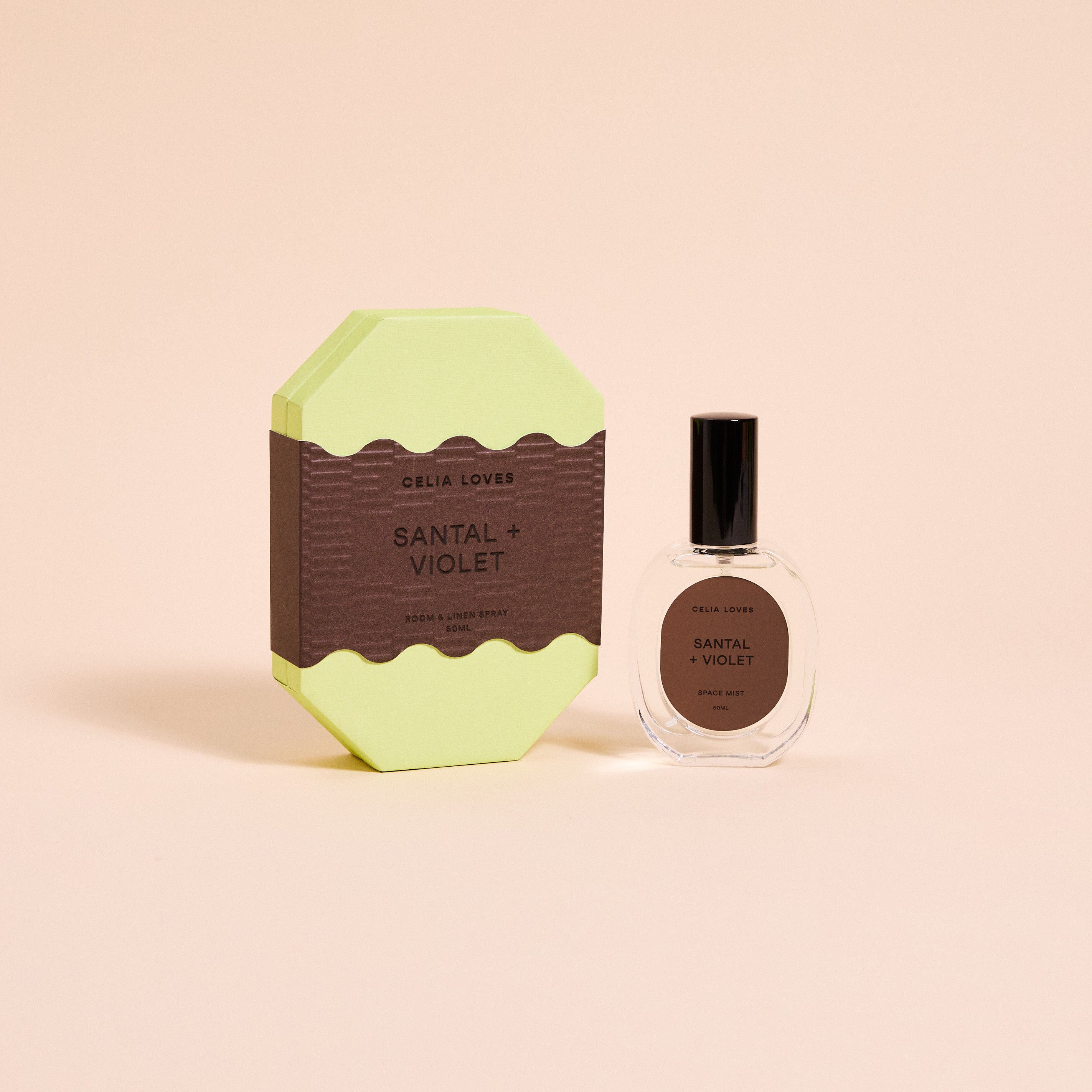 Celia Loves - Santal + Violet Room Spray
